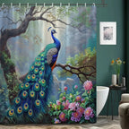 Peacock Shower Curtain
