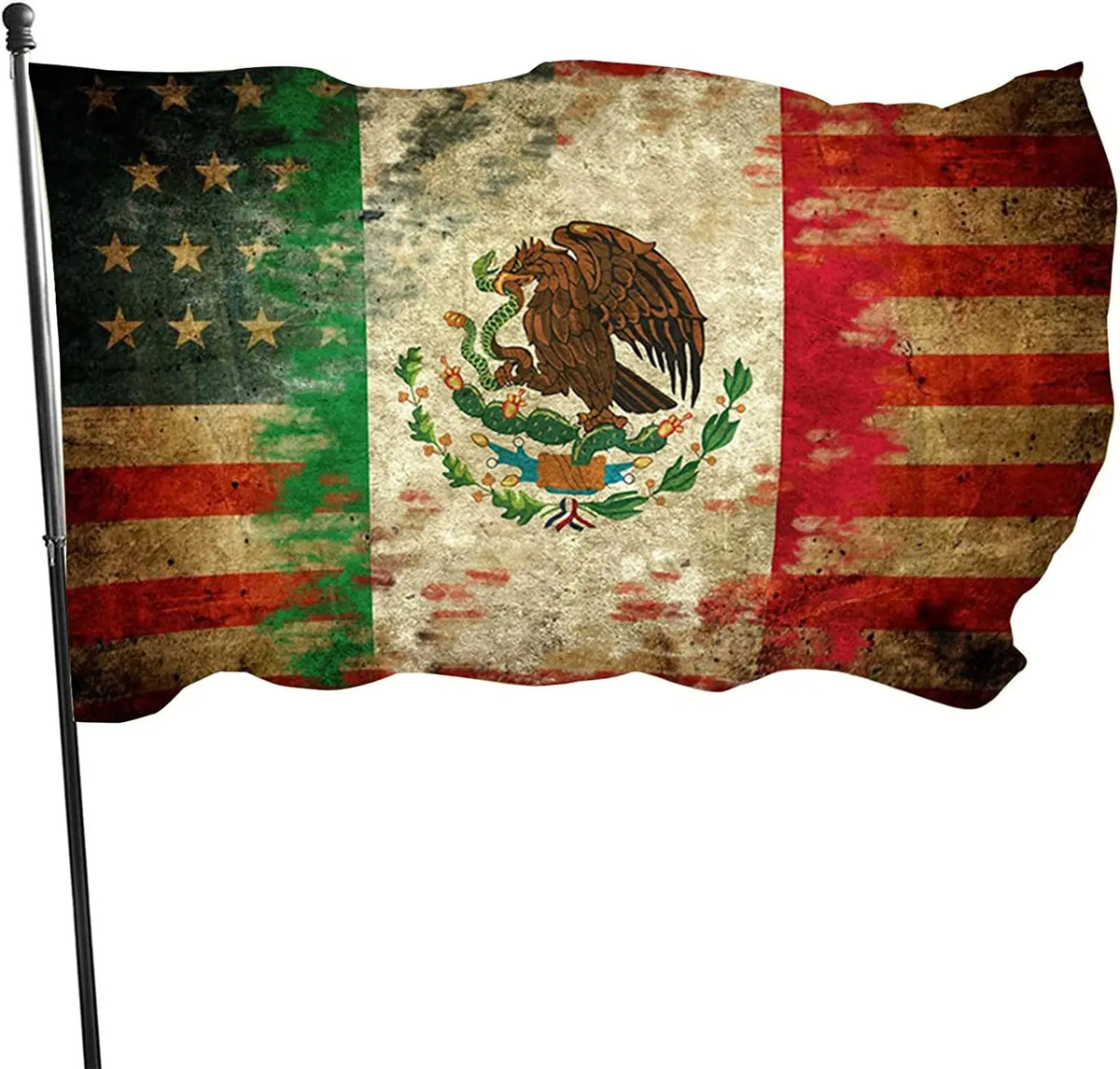 Mexico-US Friendship Flag