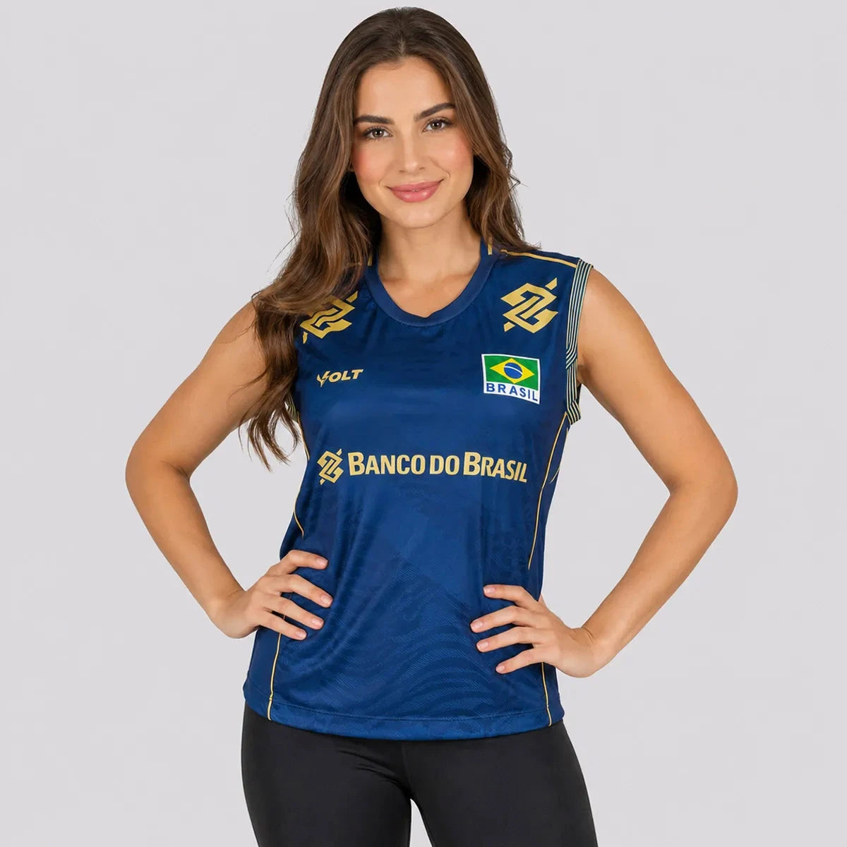 Brazil CBV Volleyball Jersey Vest