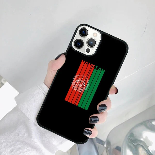Afghan Flag Phone Case Cover For iPhones