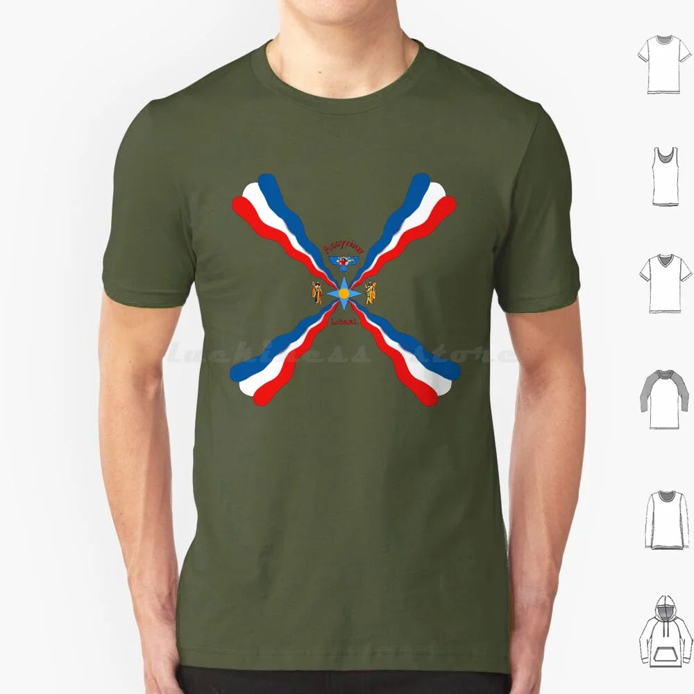 Assyrian Flag T Shirt