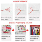 Peacock Cross Stitch Kit