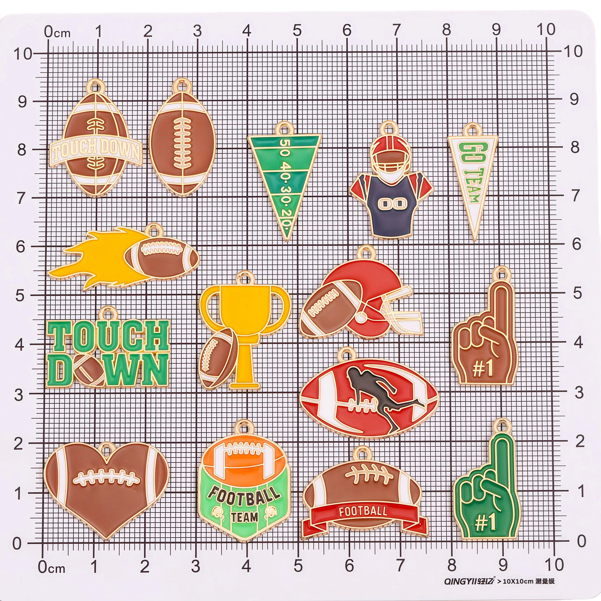 Football Charms Set