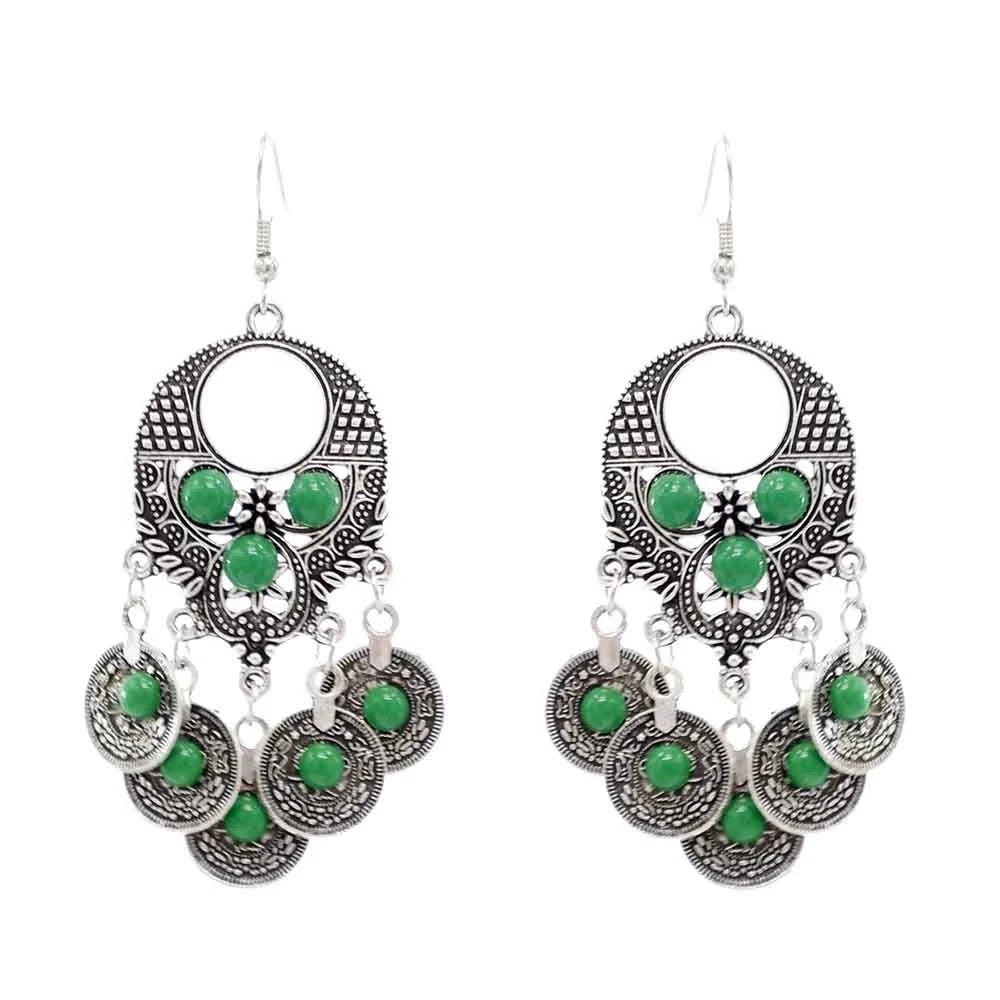Silver Color Vintage Earrings