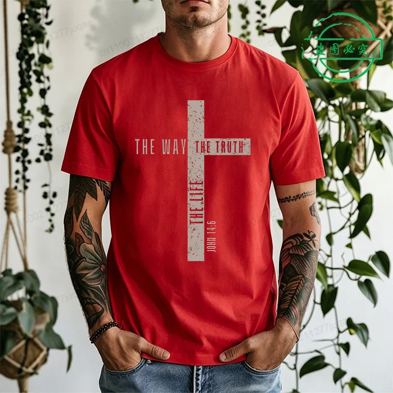 Men Jesus Is King Graphic T-Shirt