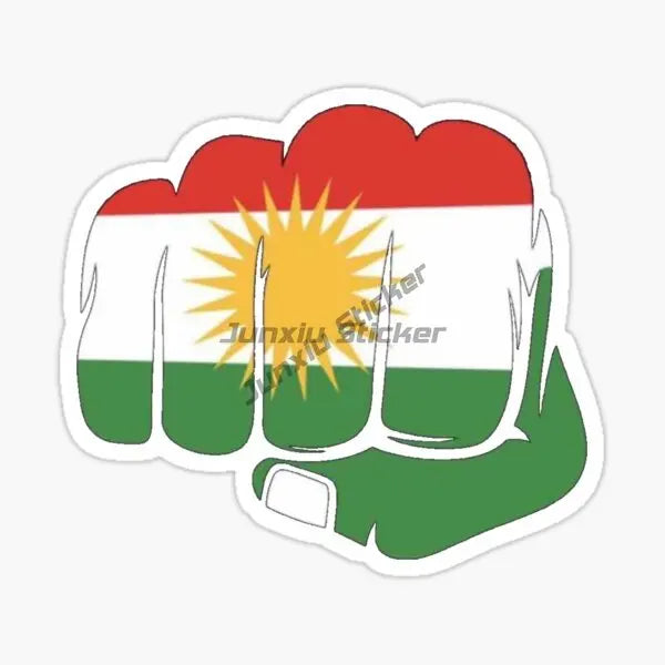 Kurdistan National Emblem Sticker