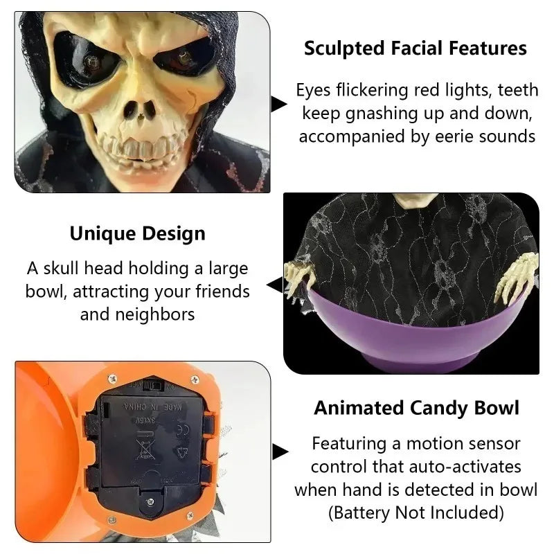 Skeleton Candy Bowl