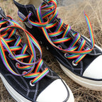 1Pair Rainbow Shoelace