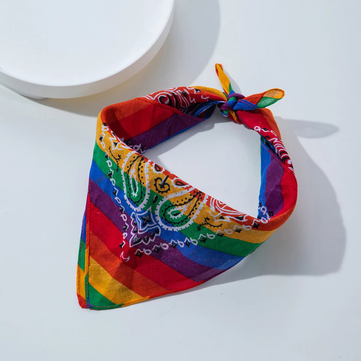 Colorful Rainbow Scarf