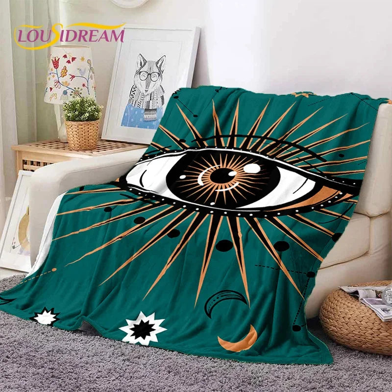 3D Evil Eye Blanket