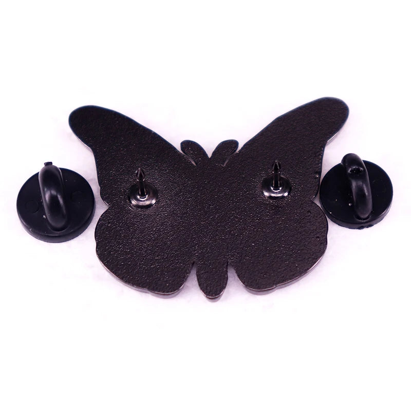 Pride Rainbow Butterfly Badge LGBT Enamel Pin