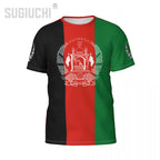 Afghanistan Flag Emblem 3D T-shirts