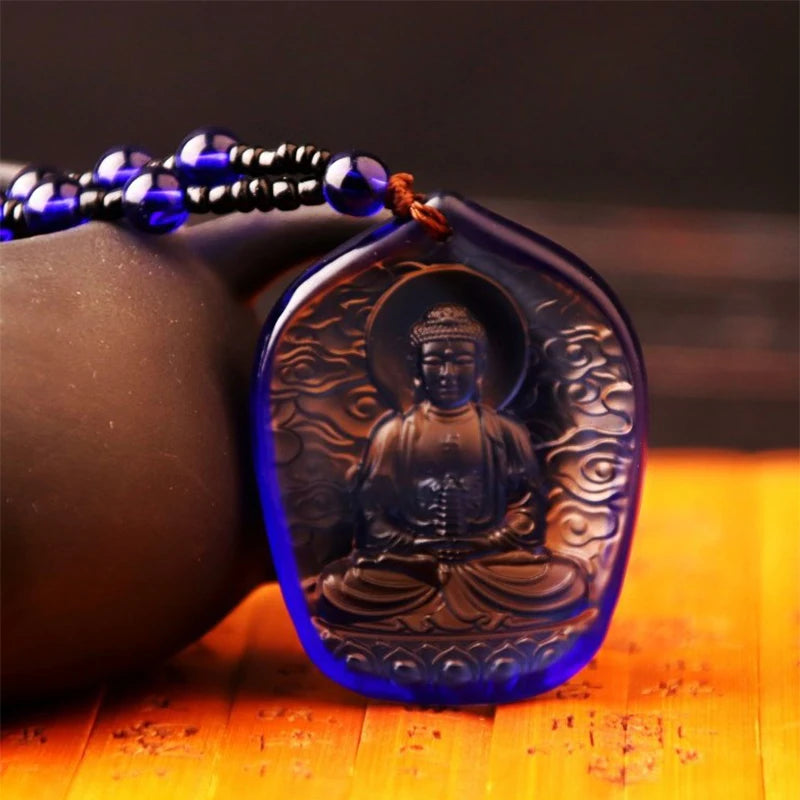 Handmade Necklace Nepal Buddhist Mala Stone Beads