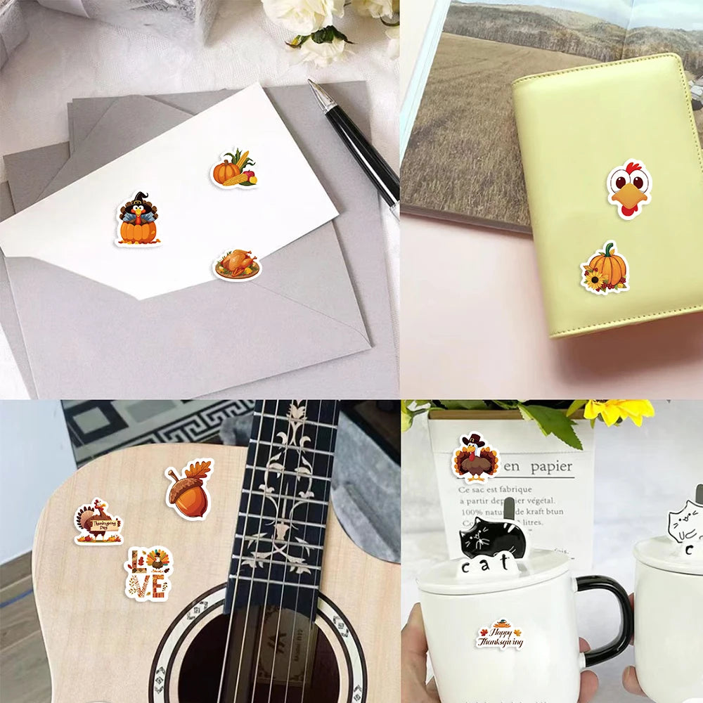 500pcs Thanksgiving Day Sticker