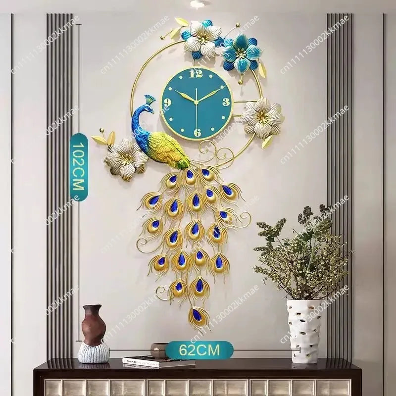 Peacock Wall Clock