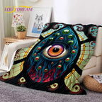3D Evil Eye Blanket