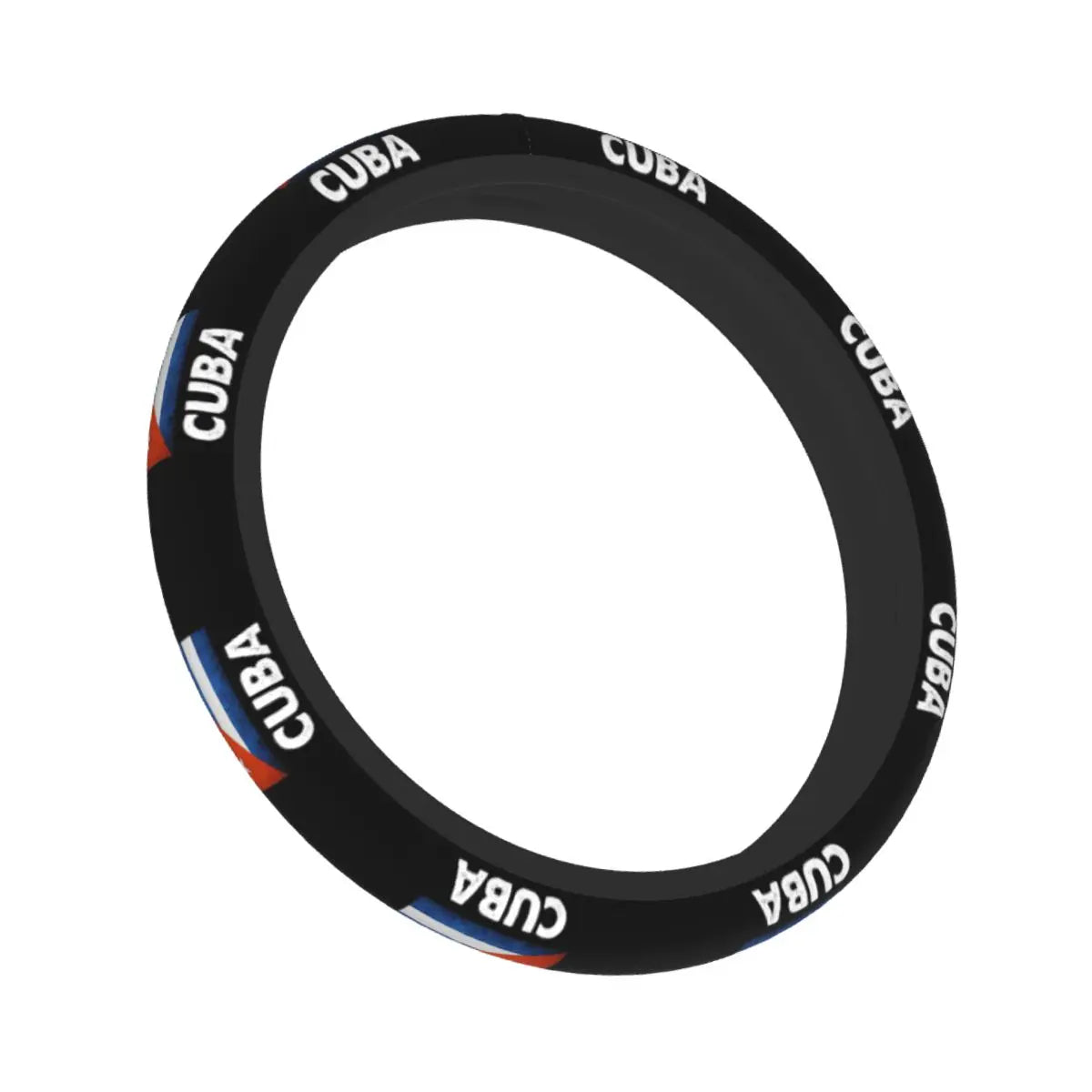 Cuba Flag Wheel Cover