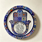 Blue Hamsa Art