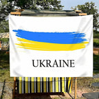 Nation Ukraine flag For Bedroom