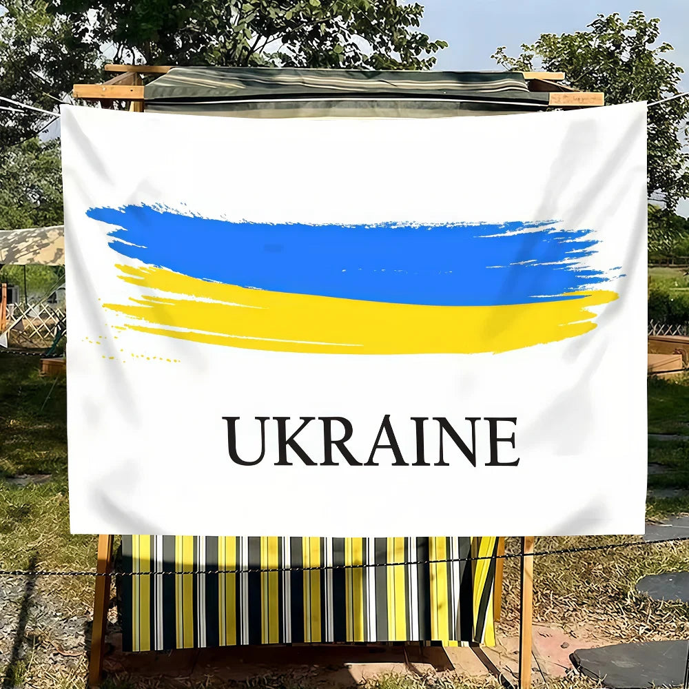 Nation Ukraine flag For Bedroom