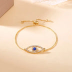 Evil Eye Gold Bracelet