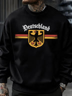 Deutschland National Emblem Printed Sweatshirt