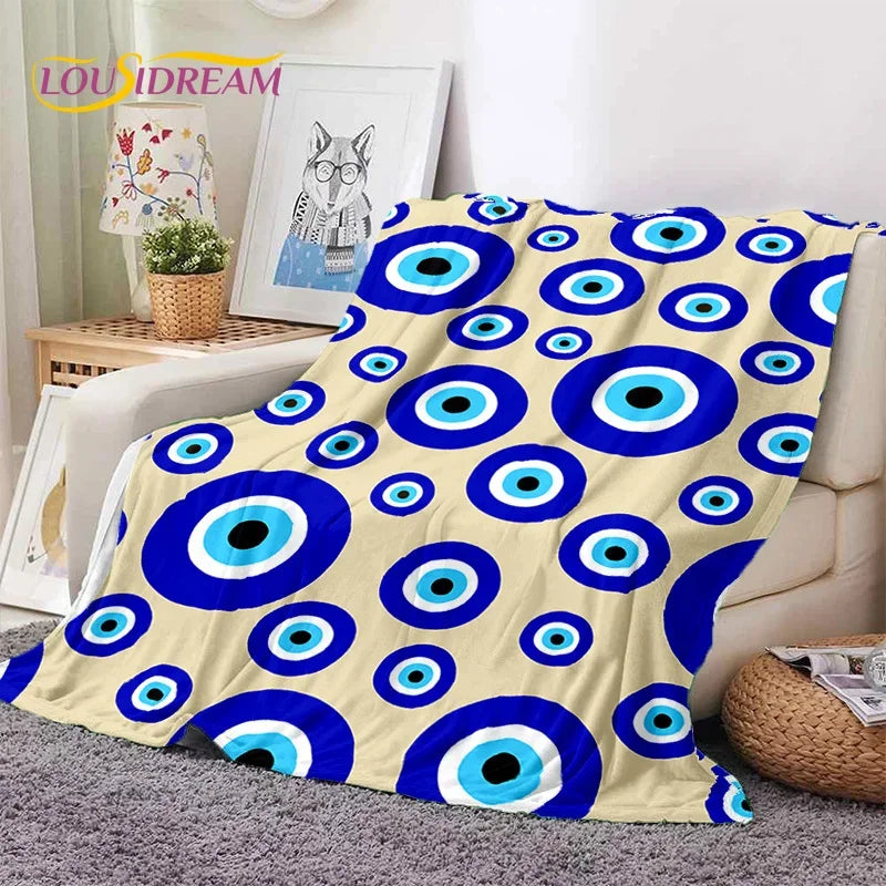 3D Evil Eye Blanket