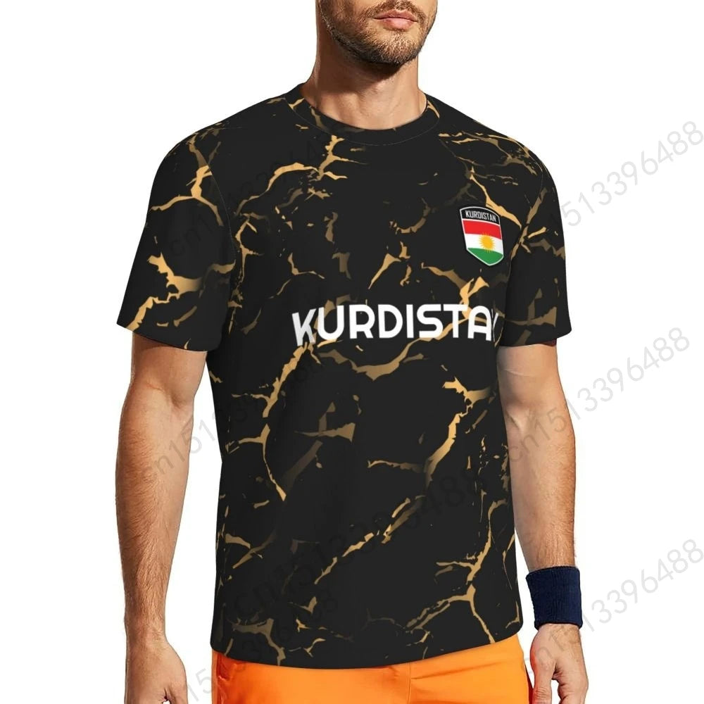 Kurdistan Flag 3D Printed T Shirt