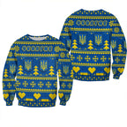 Ukraine Flag 3d Printed Sweatshirts