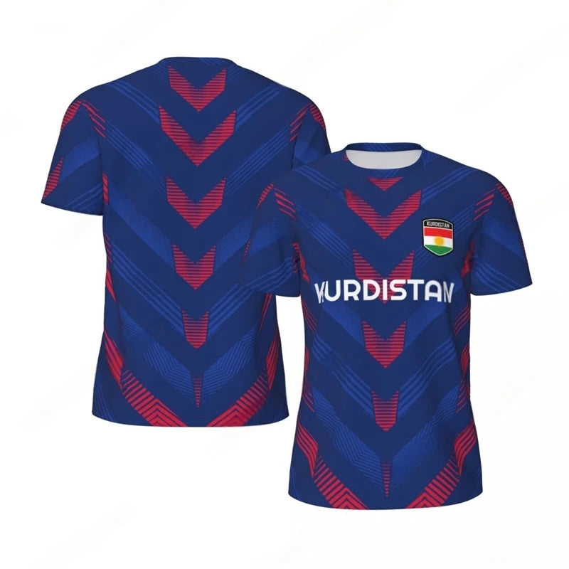 KURDISTAN 3D Print Sport T-shirt
