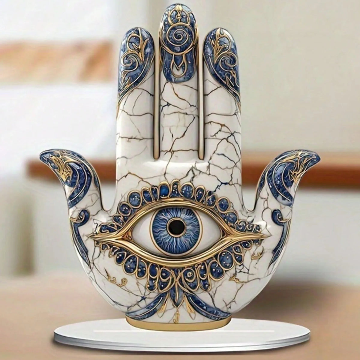 Eye-Shaped Wall Decor