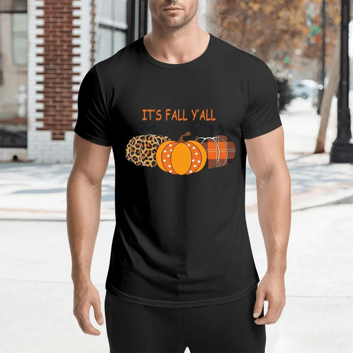 It's Fall Y'all Pumpkin Thanksgiving T-Shirt