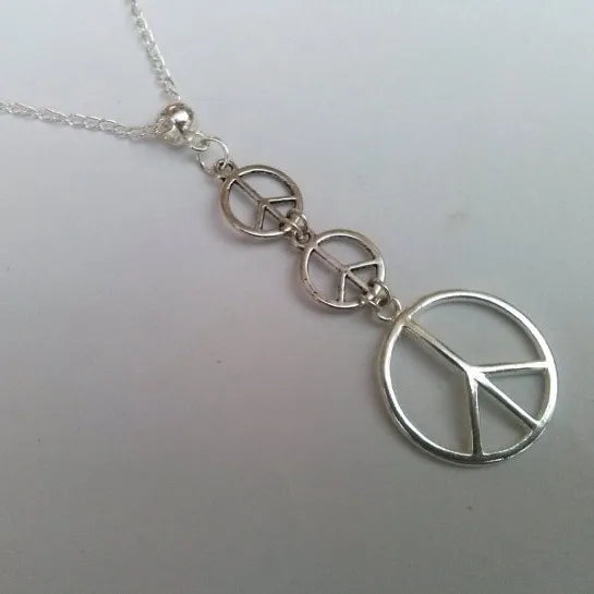 Peace Symbol Pendant Necklace