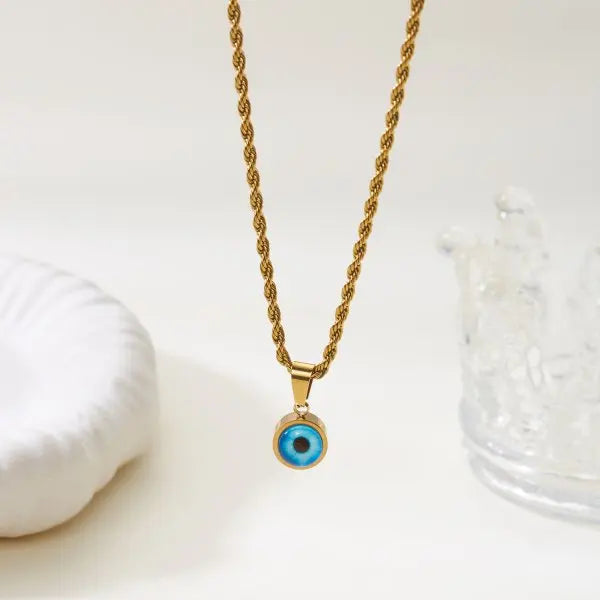 Evil Eye Gold Bracelet
