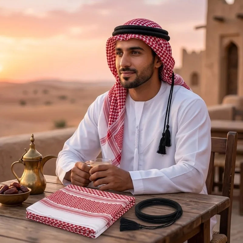 Mens Arab Style Headscarf