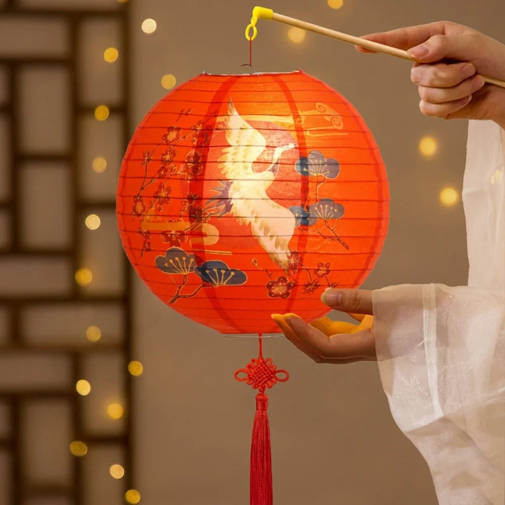 Folding Mid-Autumn Paper Lanterns Luminous Decor