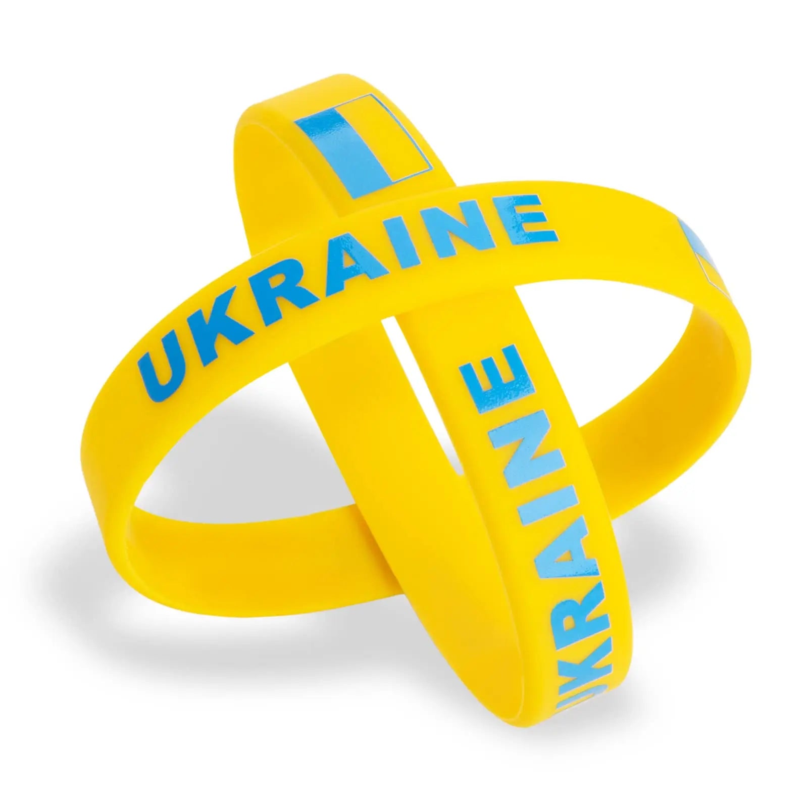 2pcs Ukraine Flag Bracelet