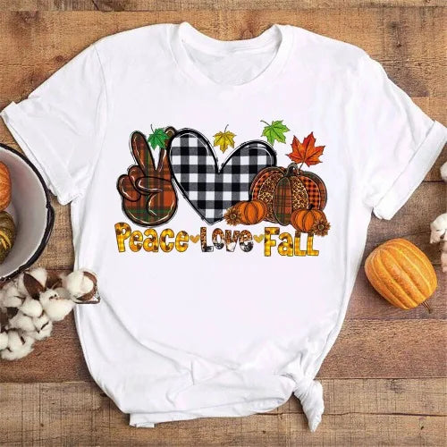 Just A Girl Who Loves Fall Shirt
