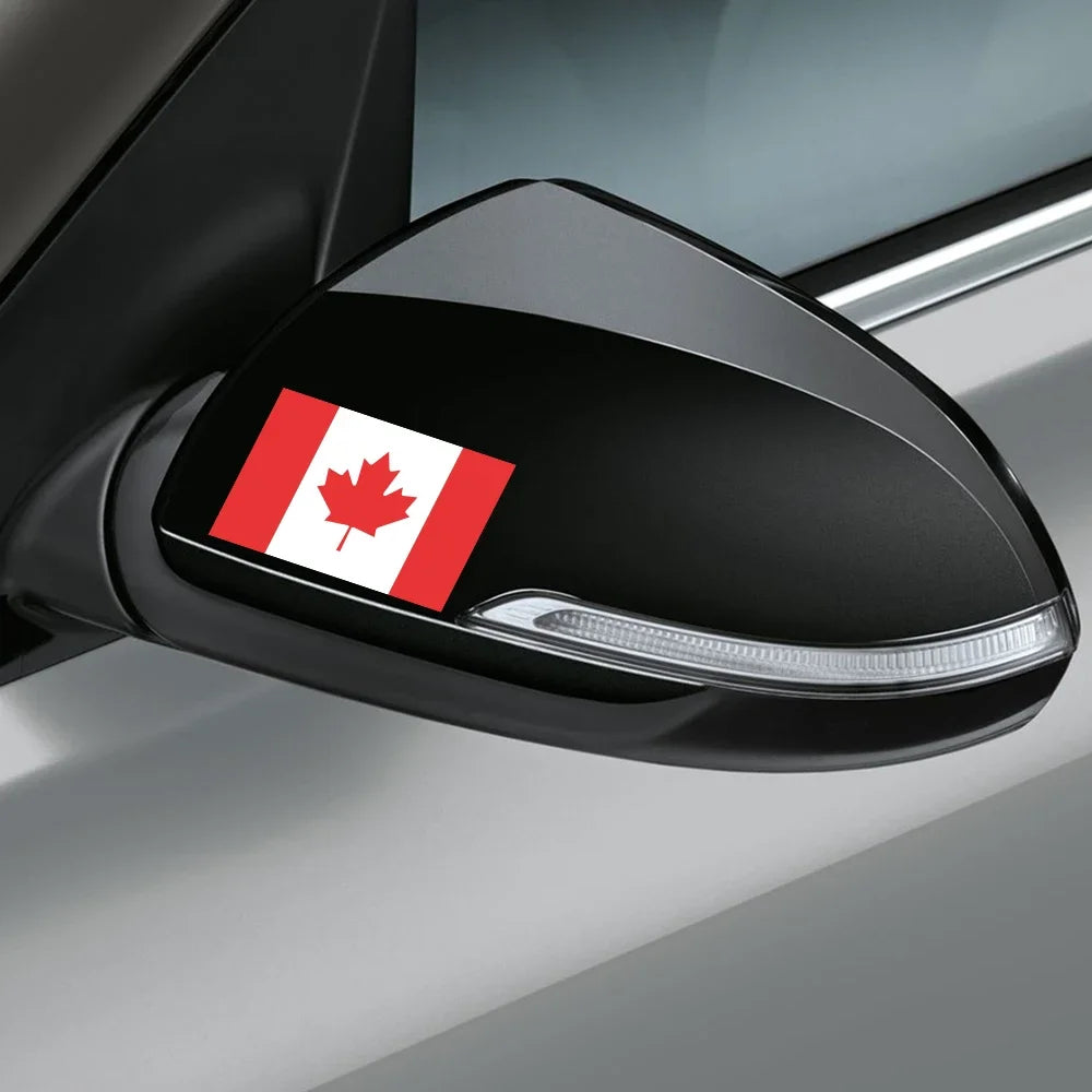3PCS Canada Flag Car Stickers