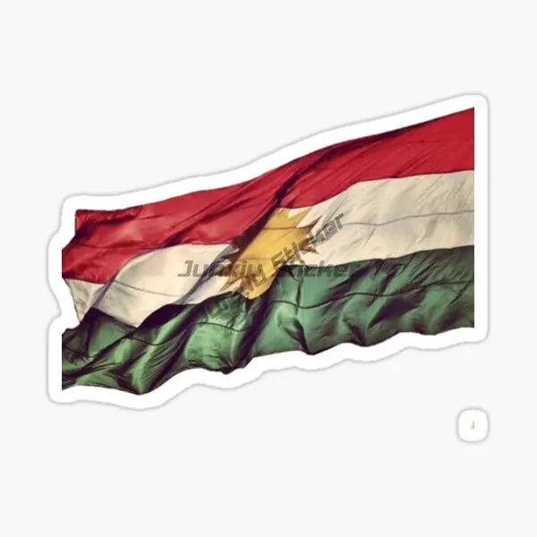 KURDISTAN Flag Car Stickers