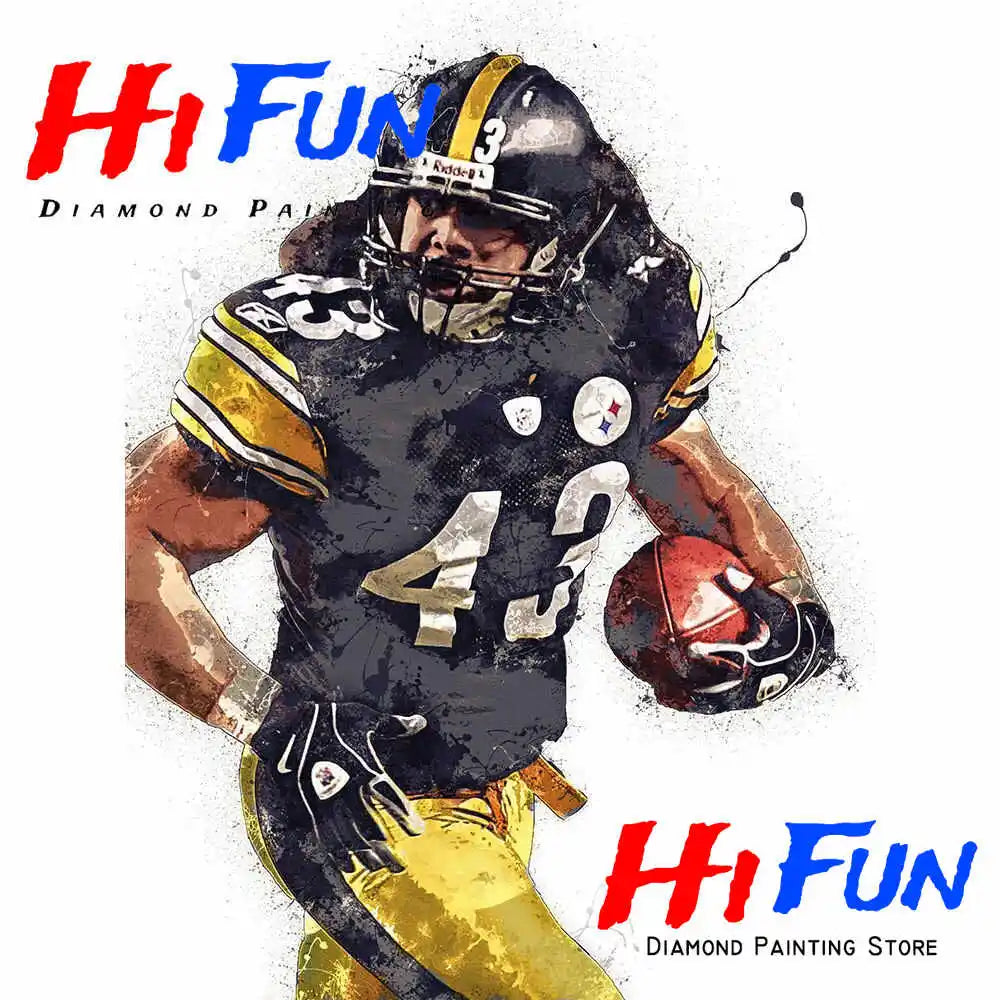 American Football Athlete Portraits