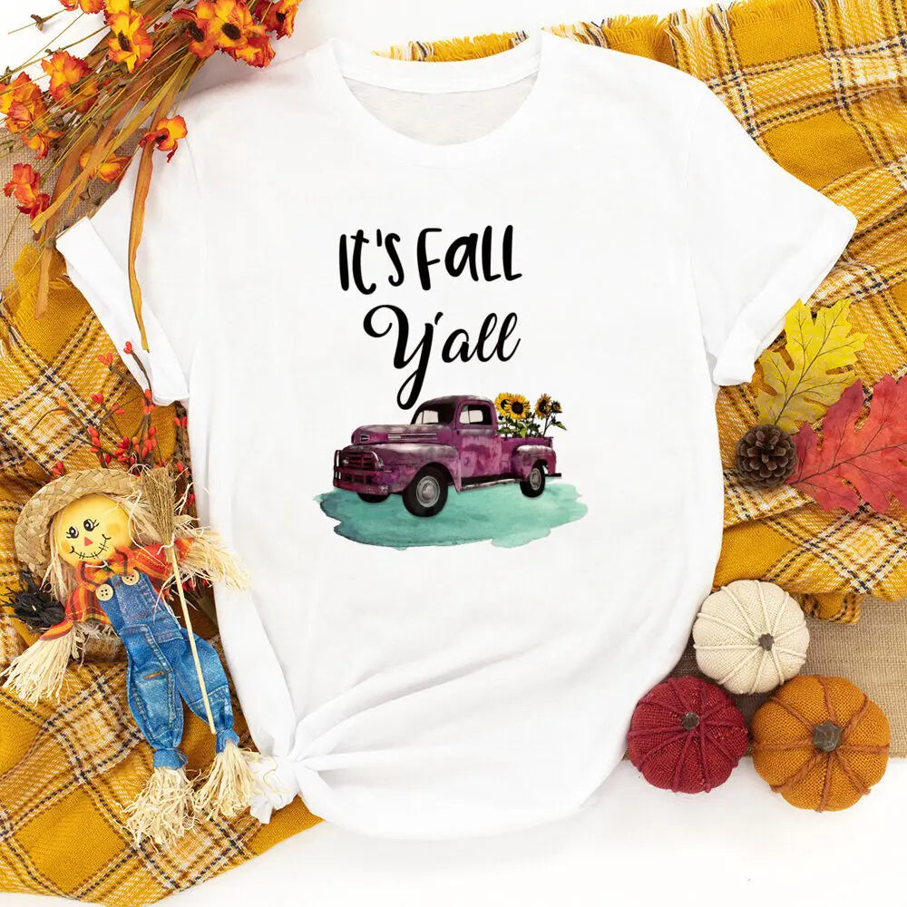 It's Fall Y'all Thanksgiving Shirt
