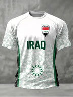 Iraq Team Soccer T Shirt