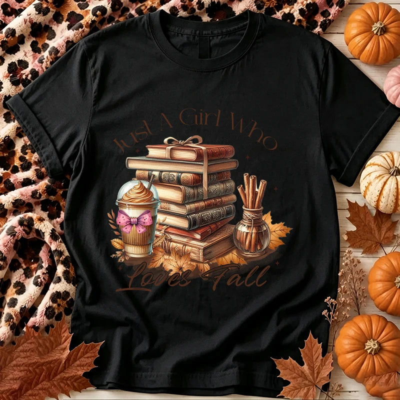 Just A Girl Who Loves Fall T Shirt