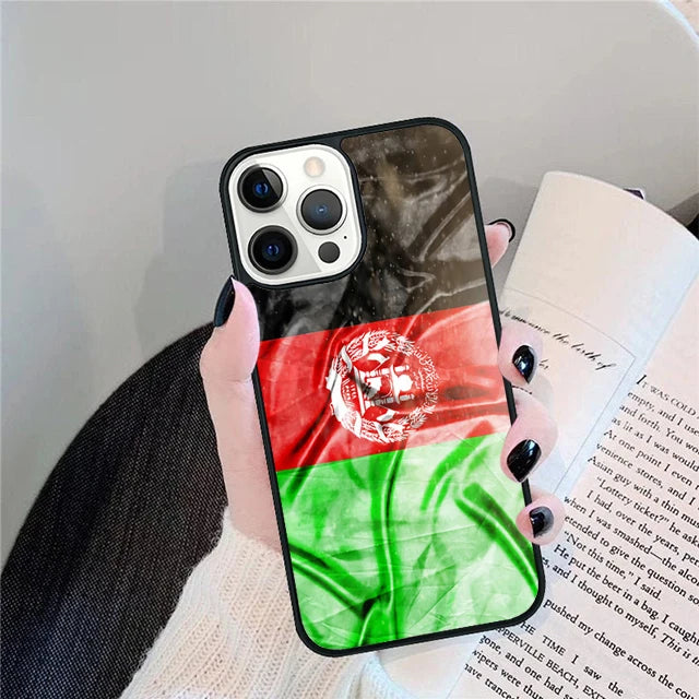Afghanistan Flag Mobile Phone Cases Cover For iPhones