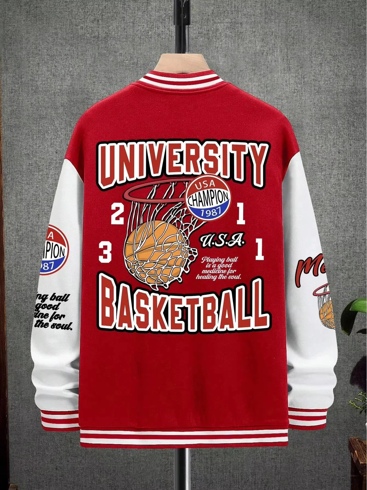 Varsity Jacket -University Basketball New York