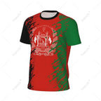 Afghanistan Flag 3D Printed Men T-Shirt For Running Bike Soccer Tennis Fitness Sports tshirt Mesh Fans T-shirt