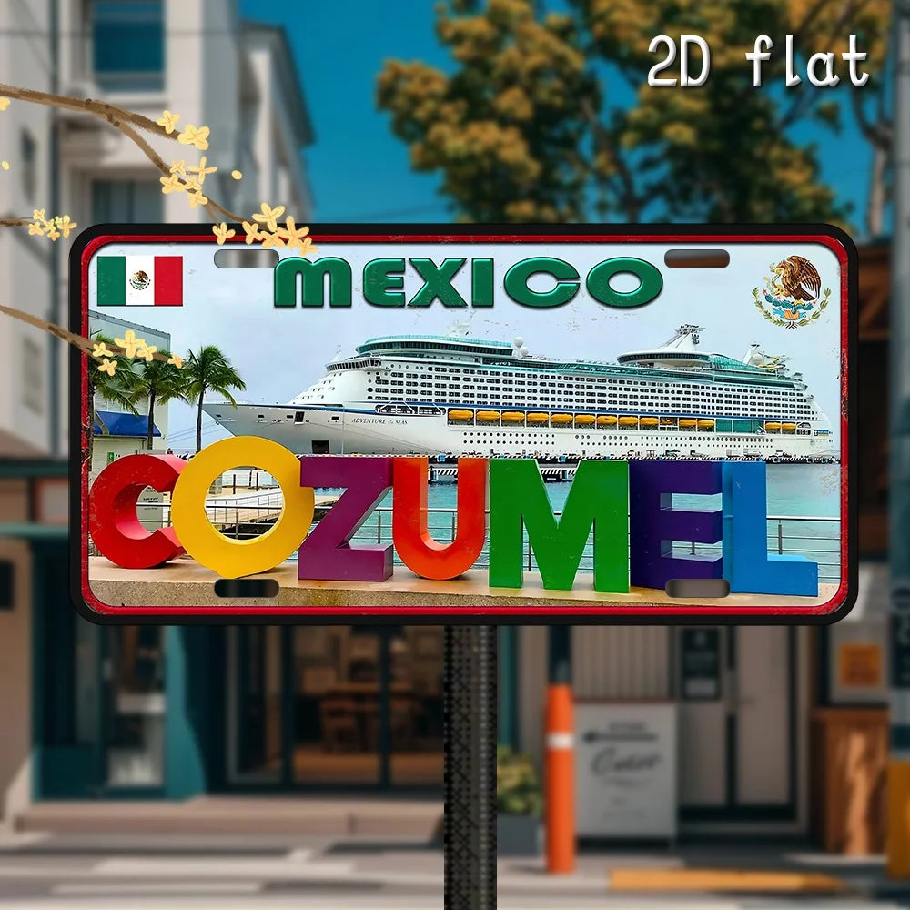 Mexico Cozumel Sign