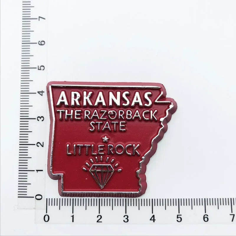 U.S. States Refrigerator Magnet