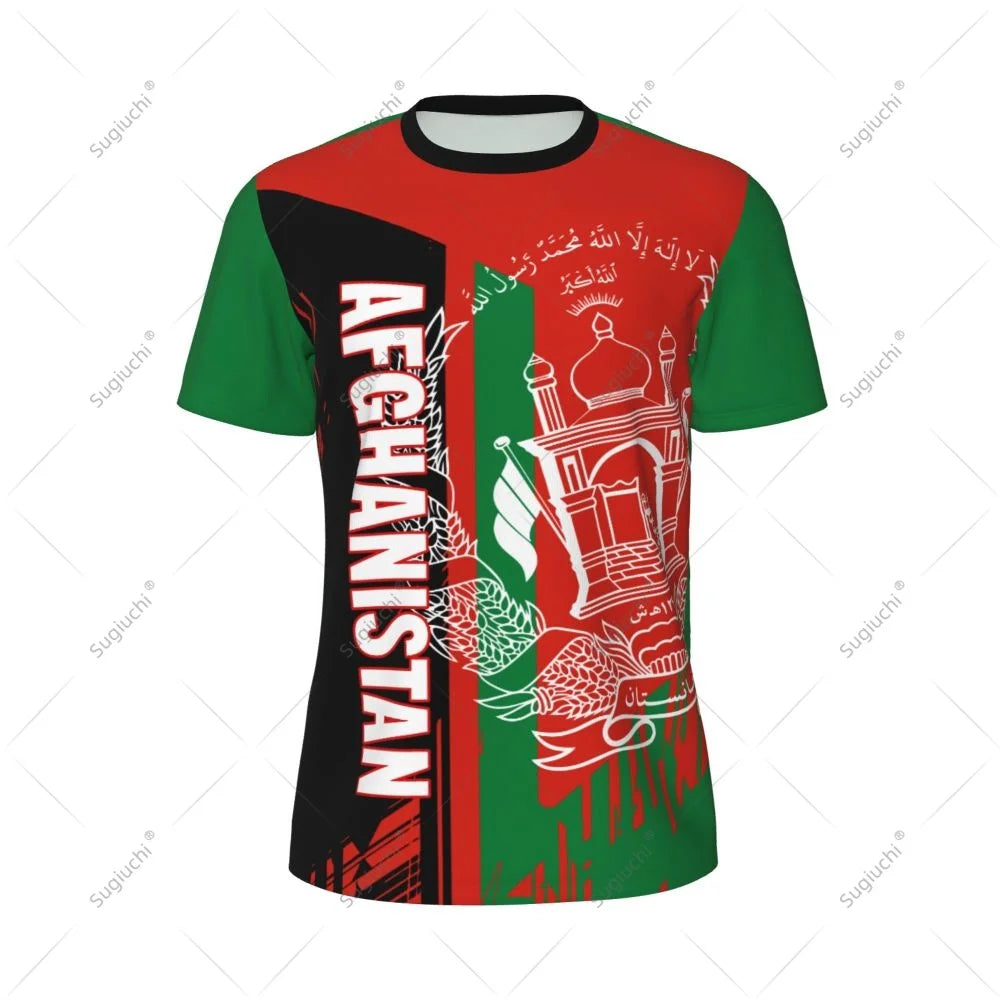 Afghanistan Flag Men Sports T-shirt